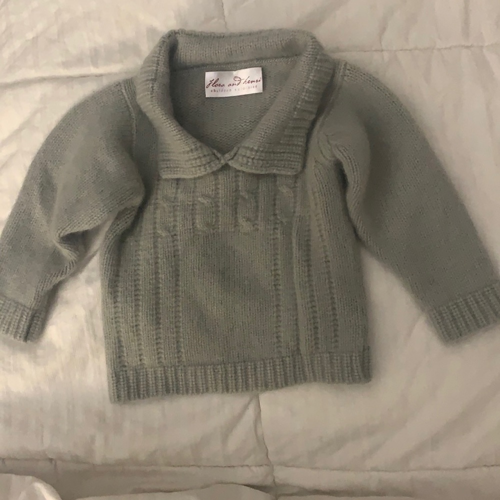 Flora and Henri cashmere sweater